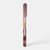 レトロ月夜の砂漠 iPhone 16ケース (右側面)