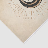 レトロ月星ヴィンテージセピア紙 薄葉紙 (詳細)