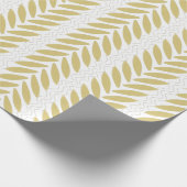 レトロ木製サーフボードカッコいい ラッピングペーパー (角)