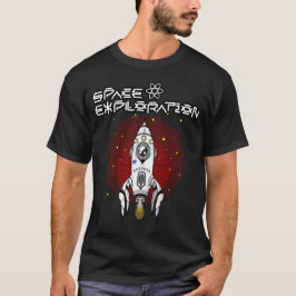 レトロ未来主義宇宙探索 Tシャツ