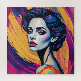 レトロ未来主義美しい ジグソーパズル