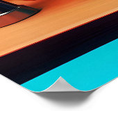 レトロ未来型ロボットROBIA 12J2ミックスロジスト ポスター (角)