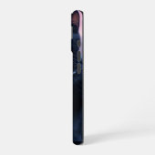 レトロ未来的な猫 iPhone 16ケース (左側面)