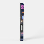 レトロ未来的な猫 iPhone 16ケース (右側面)