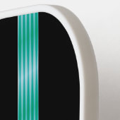 レトロ未来的パーソナライズされた ピックルボールラケット (左詳細)