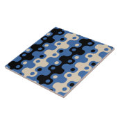 レトロ未来的抽象芸術パターン タイル (側面)