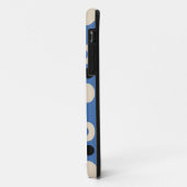 レトロ未来的抽象芸術パターン Case-Mate iPhoneケース (裏面/左)