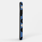 レトロ未来的抽象芸術パターン Case-Mate iPhoneケース (裏面/右)
