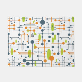 レトロ未来的 ドアマット