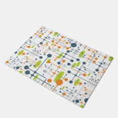 レトロ未来的 ドアマット (アングル)