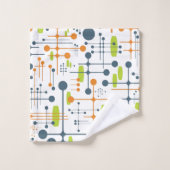 レトロ未来的 バスタオルセット (ウォッシュタオル)