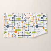 レトロ未来的 バスタオルセット (ハンドタオル)