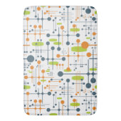 レトロ未来的 バスマット (正面縦)