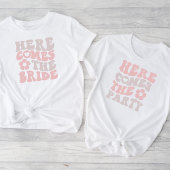 レトロ来ここザブライドバチェロレッテ Tシャツ