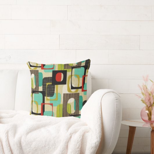 レトロ枠タン クッション (ソファ)