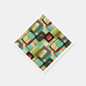 レトロ枠タン スタンダードカクテルナプキン (角)