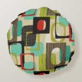 レトロ枠付き接線 ラウンドクッション (裏面)