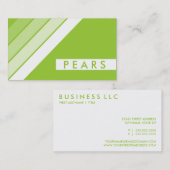 レトロ梨 名刺 (正面/裏面)