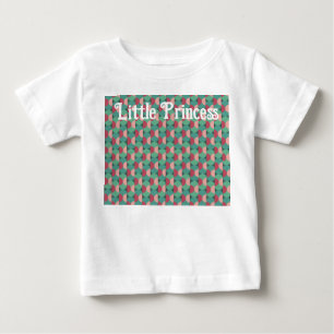レトロ楕円と半円 ベビーTシャツ