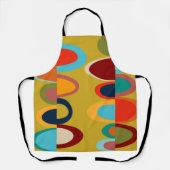 レトロ楕円 エプロン (正面)