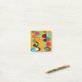 レトロ楕円 ポストイット (デスク上)