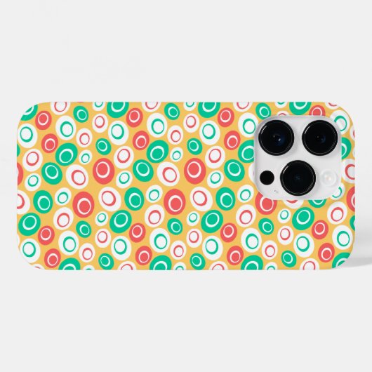 レトロ楕円 Case-Mate iPhoneケース (裏面 (横))