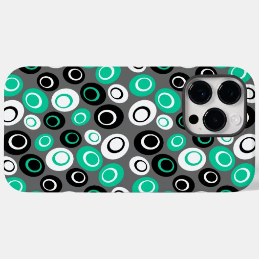 レトロ楕円 Case-Mate iPhoneケース (裏面 (横))