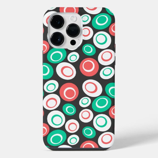 レトロ楕円 iPhoneケース (裏面)