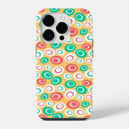 レトロ楕円 iPhoneケース (裏面)