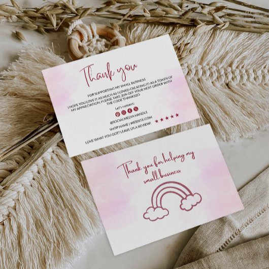 レトロ業務サンキューカード サンキューカード