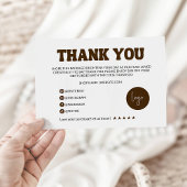 レトロ業務サンキューカード サンキューカード