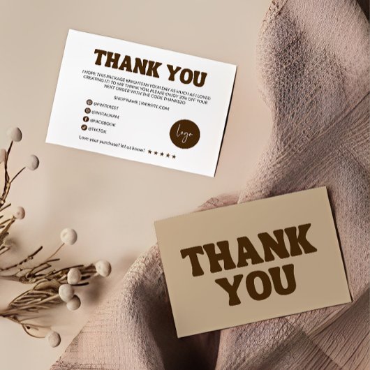 レトロ業務サンキューカード サンキューカード