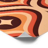 レトロ模様ポスター ポスター (角)