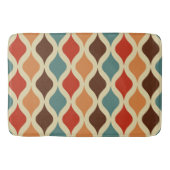 レトロ模様 バスマット (正面)