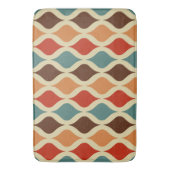 レトロ模様 バスマット (正面縦)