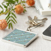 レトロ機のパターンキーチェーン キーホルダー (側面)