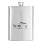 レトロ機械 フラスク (正面)