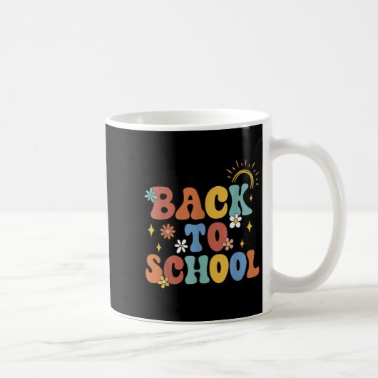 レトロ歓迎新学期先生評価 コーヒーマグカップ (右)