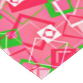 レトロ正方形パターン テーブルクロス (アングル)