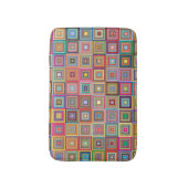 レトロ正方形 バスマット (正面縦)