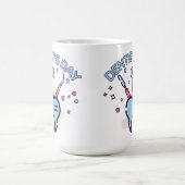 レトロ歯医者の日、歯と歯科用器具 コーヒーマグカップ (中央)