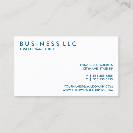 レトロ歯周病 名刺 (裏面)