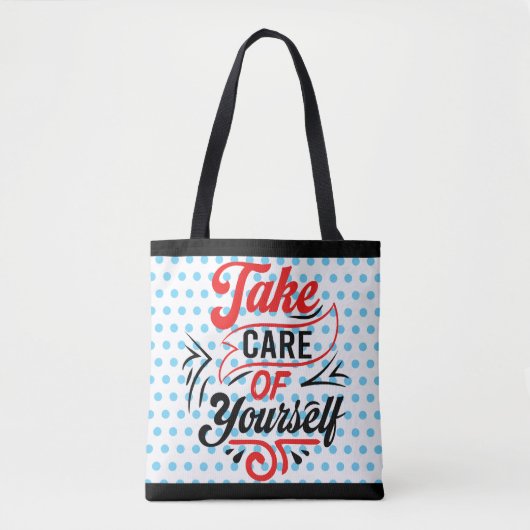 レトロ気に トートバッグ (正面)