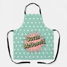 レトロ水玉模様50年代スタイル