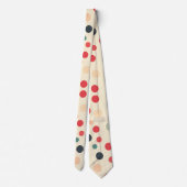 レトロ水玉模様 ネクタイ (裏面)