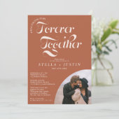 レトロ永遠の写真テラコッタリハーサル 招待状 (スタンド正面)