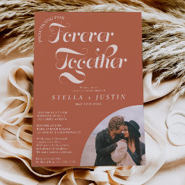 レトロ永遠の写真テラコッタリハーサル 招待状