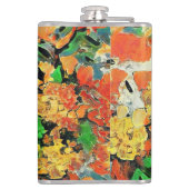 レトロ油彩画：ヴァンゴッホモネ フラスク (裏面)