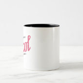 レトロ油標識 ツートーンマグカップ (中央)