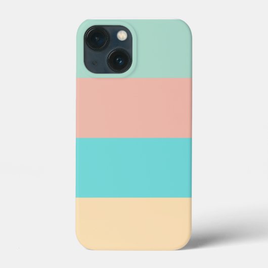 レトロ沿岸ストライプ Case-Mate iPhoneケース (裏面)